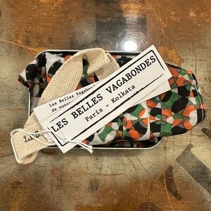 Les Belles Vagabondes Patterned Silk Scarf